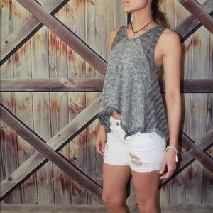 American Eagle distressed shorts